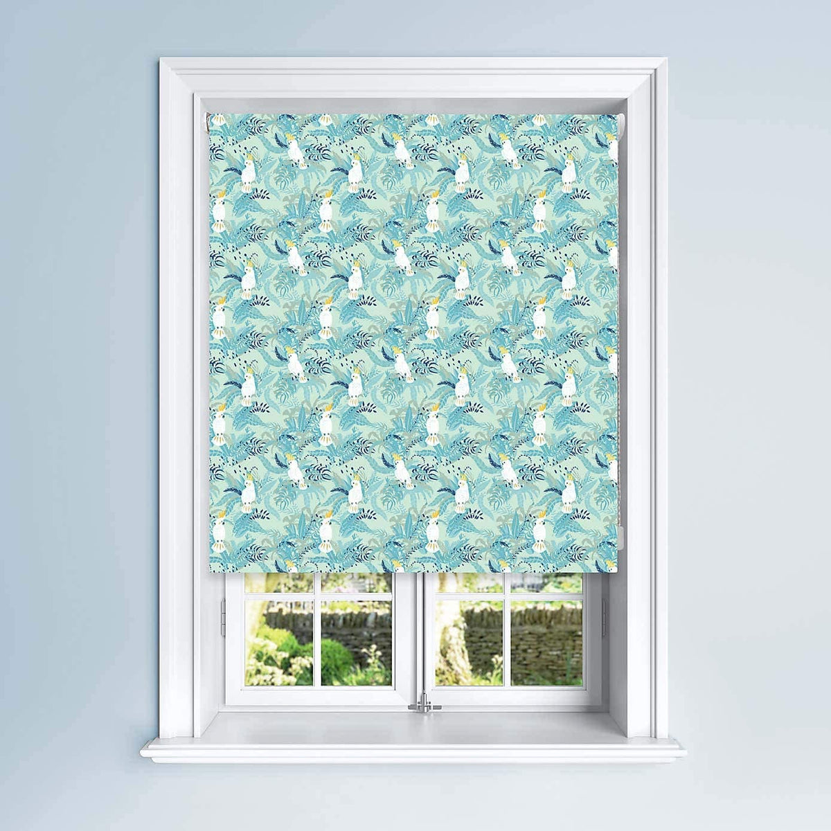 Blackout Roller Blind Cockatoo - Blue