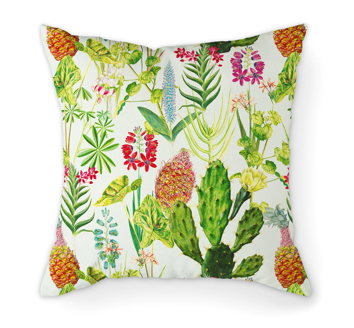 Lister Cartwright Tropical Plant Cushion 45 cm Pale Green